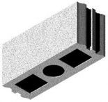 Bisogreen Innenwandstein SFK 4 - RD 0,9 - Dicke: 17,5 cm (12 DF) Hohlblock