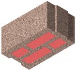 Bisomark Außenwandstein SFK 1,6 - RD 0,4 - Dicke: 30 cm (20 DF) m. org. Wärmedämmung