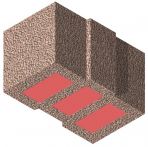 Bisomark Außenwandstein SFK 1,6 - RD 0,35 - Dicke: 42,5 cm (14 DF) m. org. Wärmedämmung