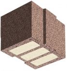 Bisomark Außenwandstein Hbn SFK 1,6 - RD 0,35 - Dicke: 36,5 cm (12 DF) m. min. Wärmedämmung