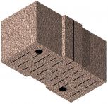 Bisoplan 09 Super Außenwandstein SFK 1,6 - RD 0,4 - Dicke: 49 cm (16 DF)