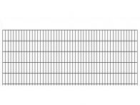 Doppelstabmattenzaun 6/5/6, anthrazit 2510 x 1030 mm