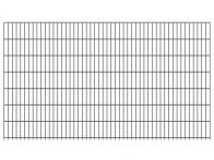 Doppelstabmattenzaun 6/5/6, anthrazit 2510 x 1430 mm