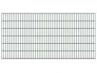 Doppelstabmattenzaun 8/6/8, grün 2510 x 1230 mm
