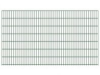Doppelstabmattenzaun 6/5/6, grün 2510 x 1430 mm