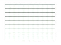 Doppelstabmattenzaun 6/5/6, grün 2510 x 1830 mm