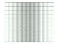 Doppelstabmattenzaun 6/5/6, grün 2510 x 2030 mm