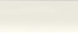 Blanke Viertelkreisprofil Kunststoff