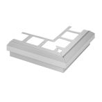 Blanke BALKON Abschlußprofil Außenecke 90 Grad Aluminium