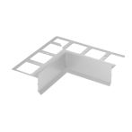 Blanke BALKON Abschlußwinkelprofil Innenecke 90 Grad Aluminium