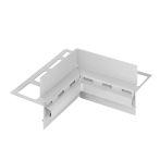 Blanke BALKON Drainkiesleiste Innenecke 90 Grad Aluminium