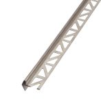 Blanke Deko-Stufenkante Edelstahl Modern