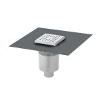 Blanke DISK-CUBE Ablauf Edelstahl
