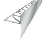 Blanke Schwellenprofil Edelstahl Natur gebürstet