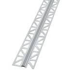 Blanke Schwerlastdehnfugenprofil Aluminium - Silikon: grau