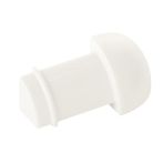 Blanke Viertelkreisprofil Außenecke Kunststoff