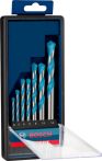 Bosch Expert Bohrer-Set MultiConstruction zylindrischer Schaft 4/5/6/6/8/10/12 mm (7-teilig)