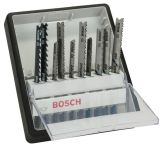 Bosch Stichsägeblatt-Set T-Schaft Robust Line Wood and Metal (10-teilig)