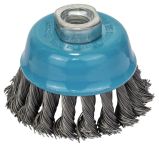 Bosch Topfbürste Stahl gezopft 0,5 mm Ø75 mm M14