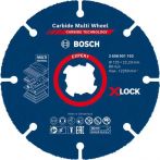Bosch Expert Trennscheibe Mulit Wheel Ø125x22,23 mm Carbide, X-LOCK