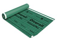 BRAAS Divoroll Universal Plus 2S Unterspannbahn - Unterdeckbahn mit Doppel-Klebezone Grün - 1,50x50 m