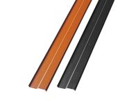 BRAAS Wakaleiste - Wakaflex Anschlussleiste rot und dunkelbraun 60 mm breit - 2,40 m