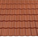 Braas Topas 13V Matt Kupferrot | Tondachziegel Flächenset