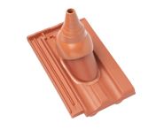 Braas Granat 13V Ton-Antennendurchgang (8429103) Matt Kupferrot