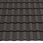 Braas Rubin 11V (Petershagen) Matt Anthrazit (Engobe) | Tondachziegel Flächenset