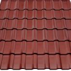 Braas Rubin 9V Matt Lavarot (Edelengobe) | Tondachziegel Flächenset