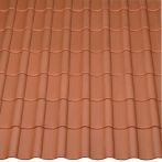 Braas Achat 12V Matt Naturrot (Engobe) | Tondachziegel Flächenset