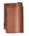 Braas Rubin 9V ganzer Flächenziegel, gelocht (8690100) Matt naturrot