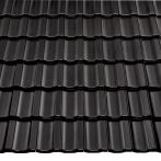 Braas Topas 13V Seidenmatt Tiefschwarz | Tondachziegel Flächenset