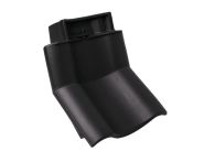 Braas Achat 12V Knick-Ortgangziegel links (9014408) Matt Anthrazit