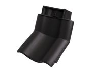 Braas Achat 12V Knick-Ortgangziegel rechts (9014308) Matt Anthrazit