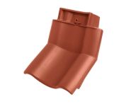 Braas Achat 12V Knick-Ortgangziegel rechts (9014303) Matt Kupferrot