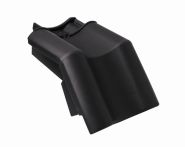 Braas Achat 12V Mansard-Ortgangziegel links (9015408) Matt Anthrazit