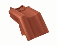 Braas Achat 12V Mansard-Ortgangziegel links (9015403) Matt Kupferrot