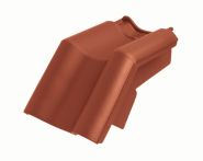 Braas Achat 12V Mansard-Ortgangziegel rechts (9015303) Matt Kupferrot