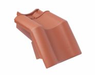 Braas Achat 12V Mansard-Ortgangziegel links (9015400) Matt Naturrot