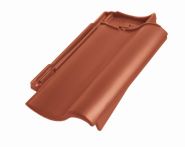 Braas Achat 12V Ortgangziegel rechts (9010003) Matt Kupferrot