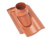 Braas Achat 12V TonAbgasrohrdurchgang (9028700) Matt Naturrot