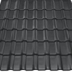 Braas Rubin 9V Matt Anthrazit (Engobe) | Tondachziegel Flächenset