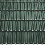 Braas Granat 13V Hochglanz Tanne (Topline-Glasur) | Tondachziegel Flächenset