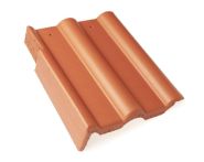 Braas Frankfurter Pfanne Protegon Giebelstein Ausstich 110 mm links (5121378) Protegon Matt kupfer