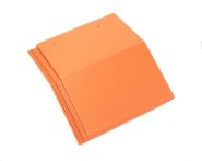 Braas Tegalit Aerlox Matt Mansardstein ganz - Klassisch-Rot