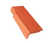 Braas Tegalit Aerlox Matt Giebelstein halb 9,3 links - Klassisch-Rot