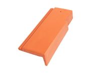 Braas Tegalit Aerlox Matt Giebelstein halb 11 rechts - Klassisch-Rot