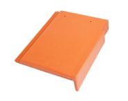 Braas Tegalit Aerlox Matt Giebelstein 9,3 ganz rechts - Klassisch-Rot