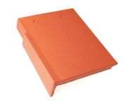 Braas Tegalit Aerlox Matt Giebelstein 11 ganz links - Klassisch-Rot